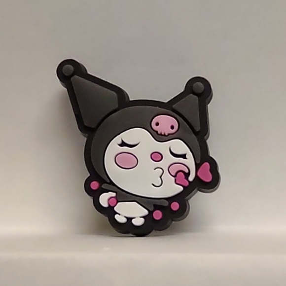 CROCS Accessories - 5/$5 Kuromi Kiss Croc Shoe Charm